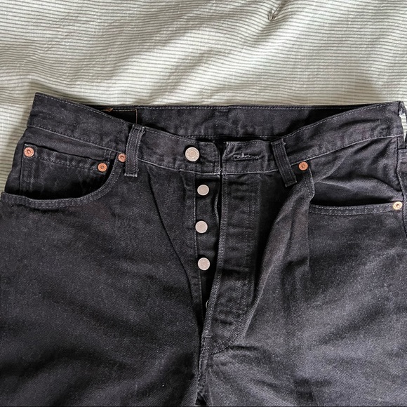 Black Levis 501s - Picture 2 of 5